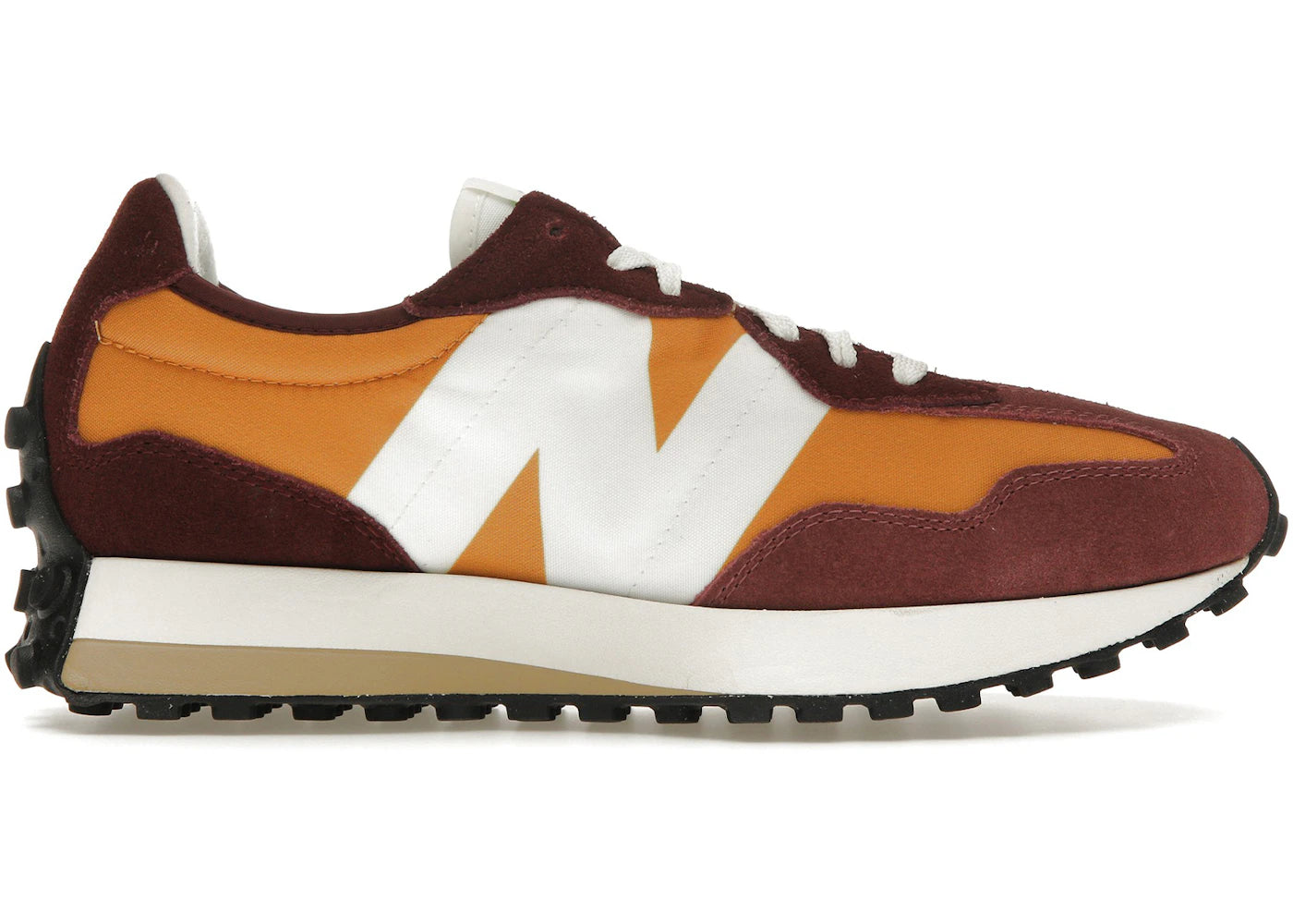 New Balance 327 Burgundy Orange