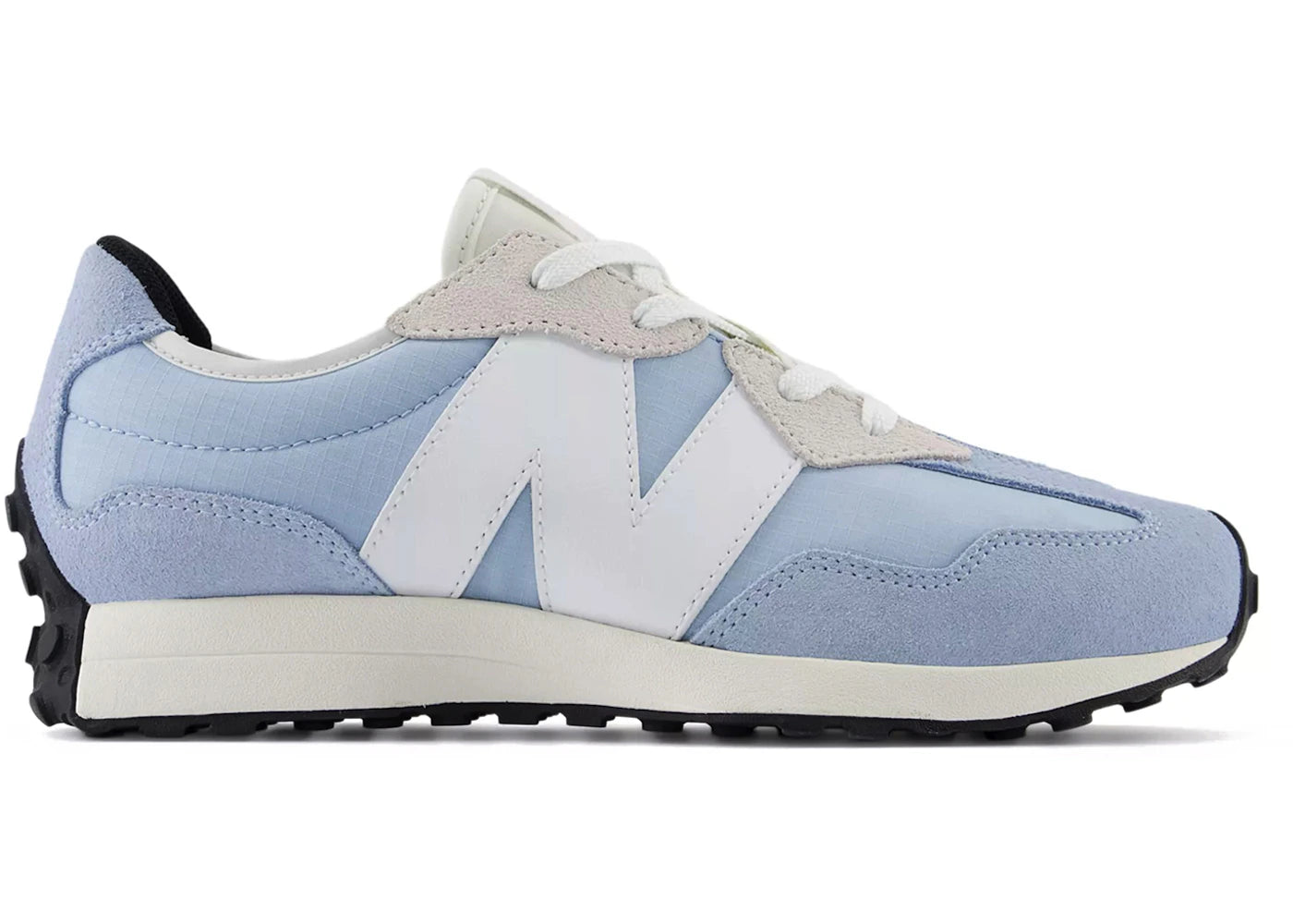 New Balance 327 Light Chrome Blue White (GS)