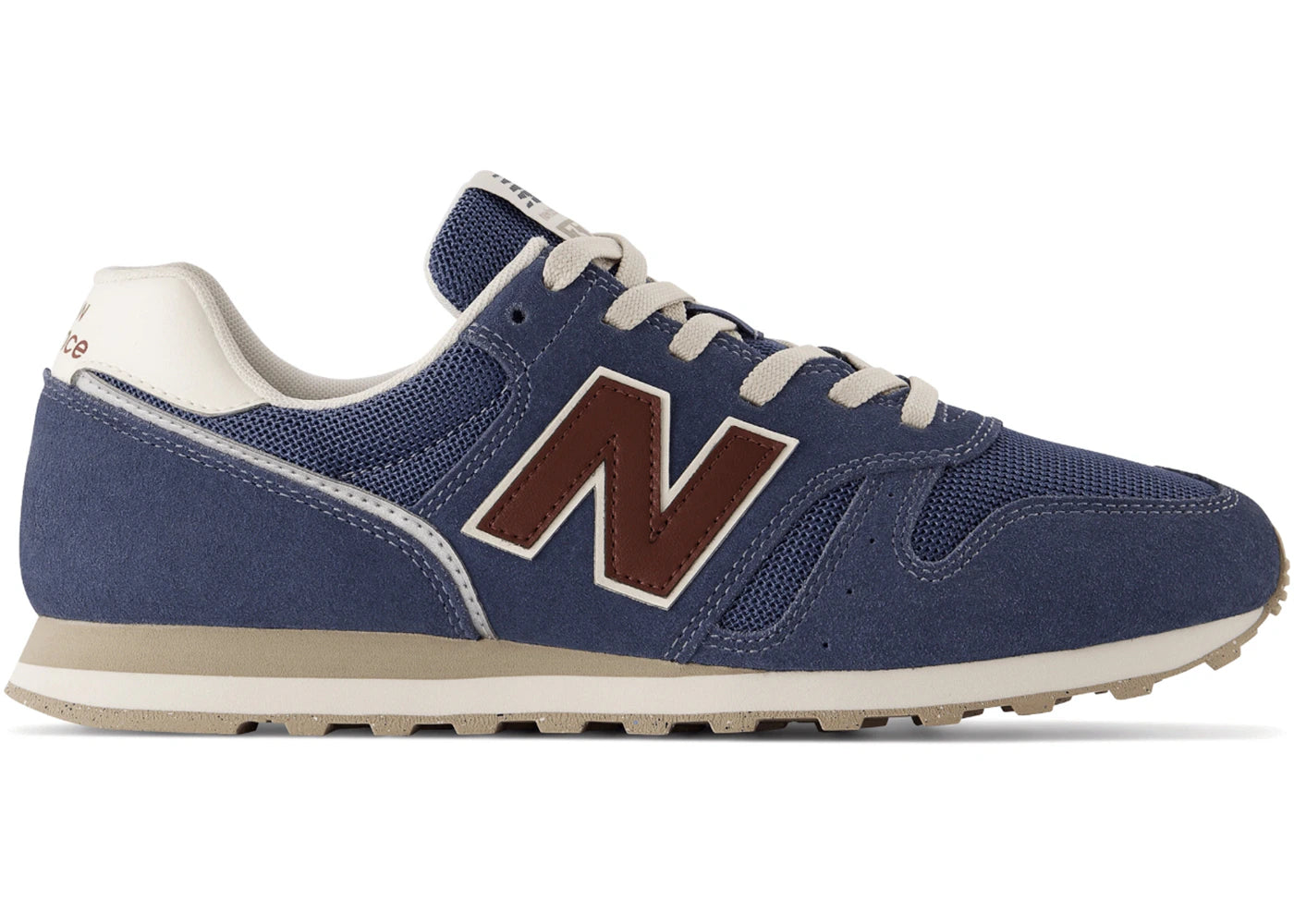 New Balance 373 Navy Brown Cream