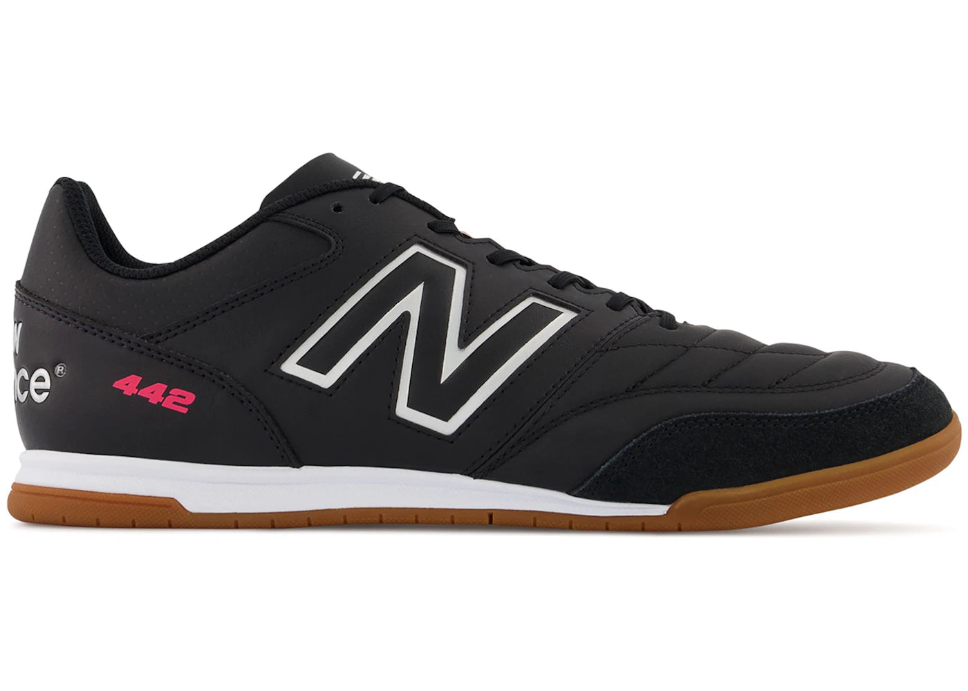 New Balance 442 v2 Team Indoor Black White