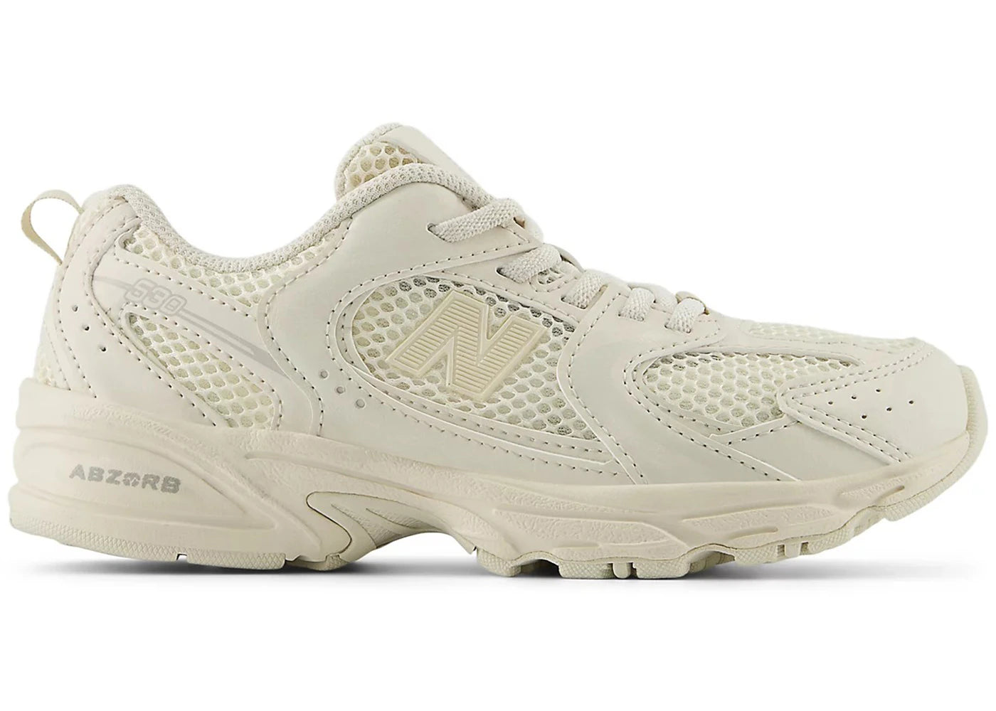 New Balance 530 Bungee Lace Beige (PS)