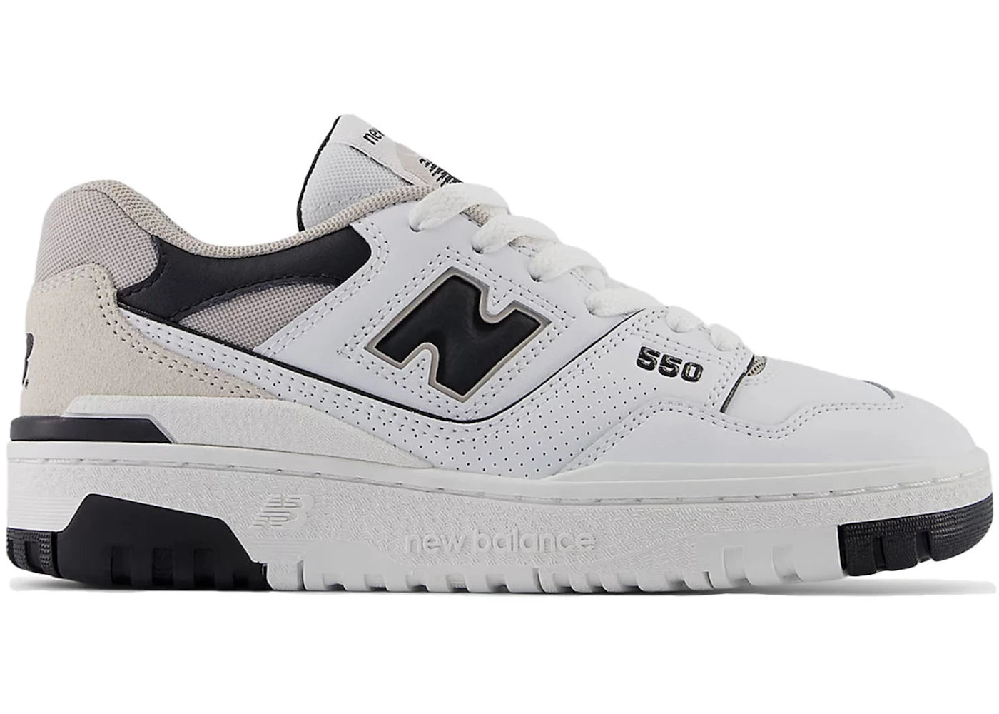 New Balance 550 White Black (GS)