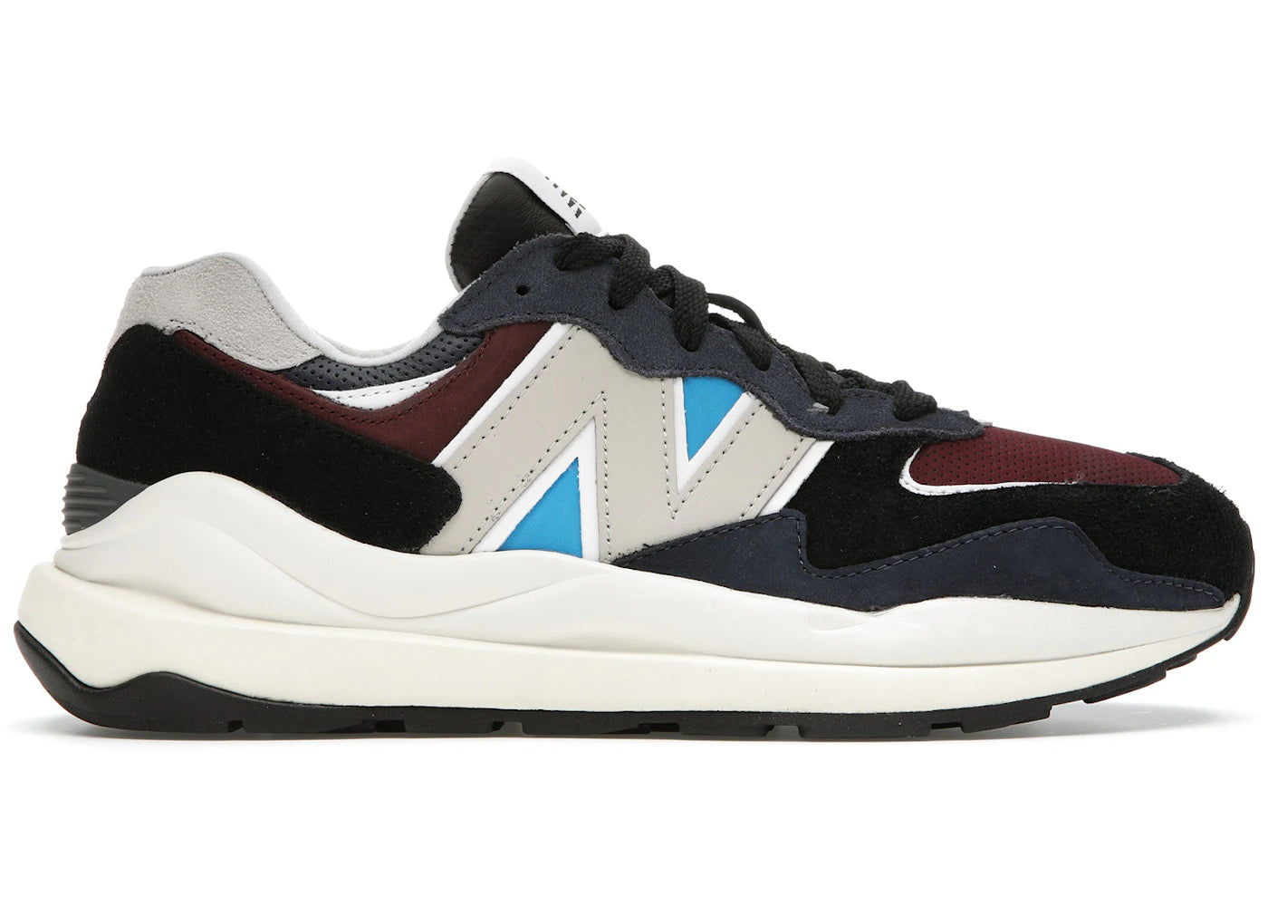 New Balance 57/40 Black Navy Burgundy