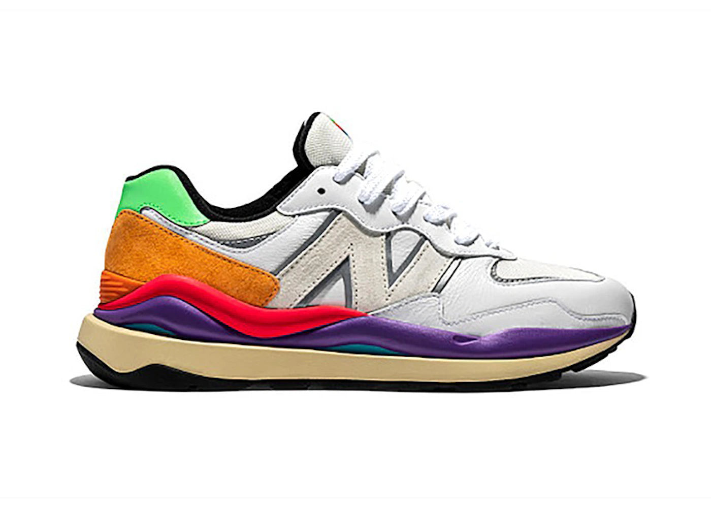 New Balance 57/40 White Multicolor (Women's)