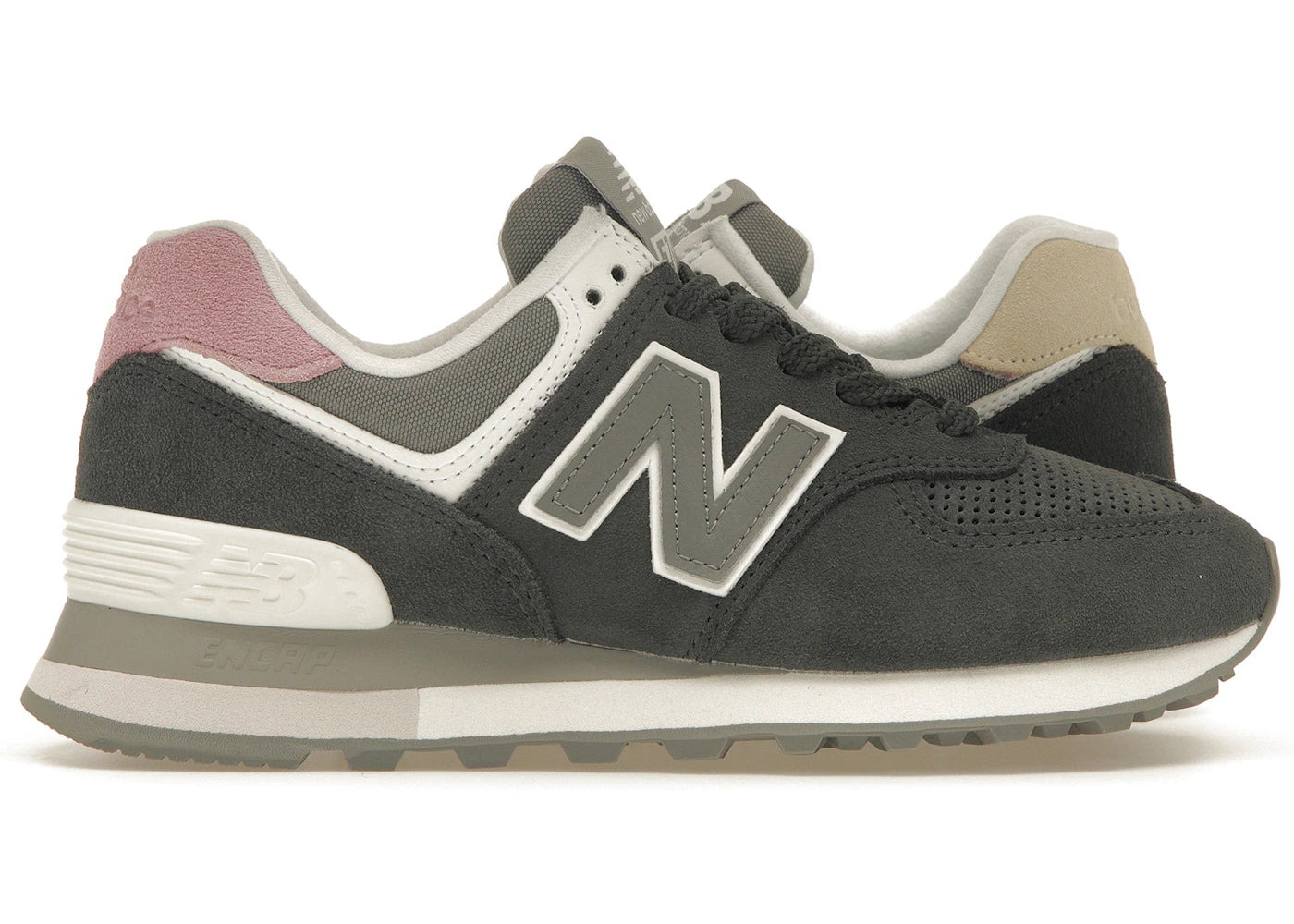 New Balance 574 Black Pink