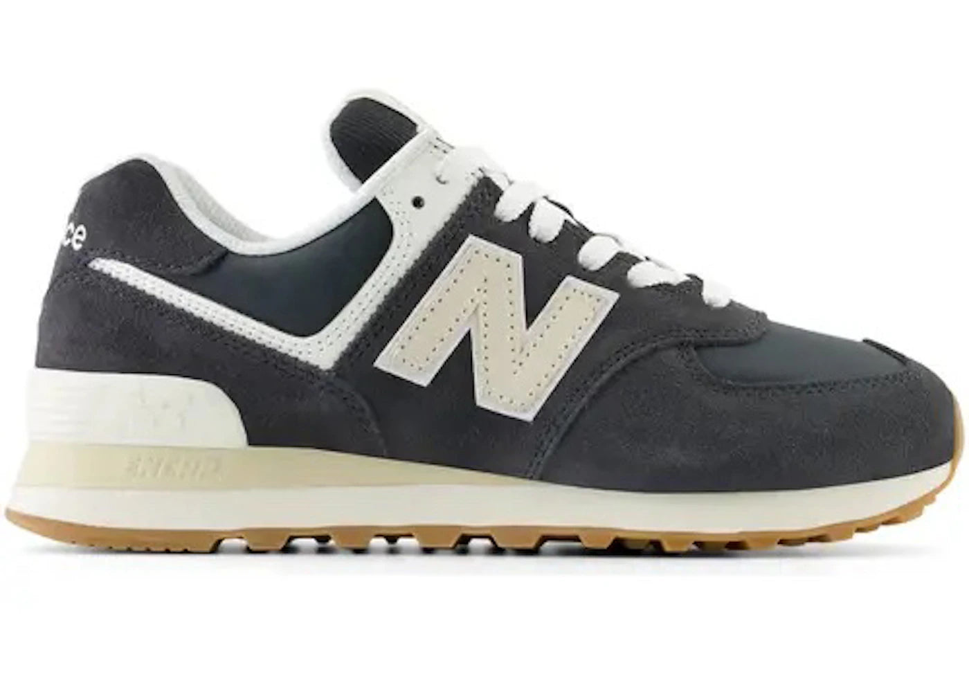 New Balance 574 Black Sand Angora (Women's)