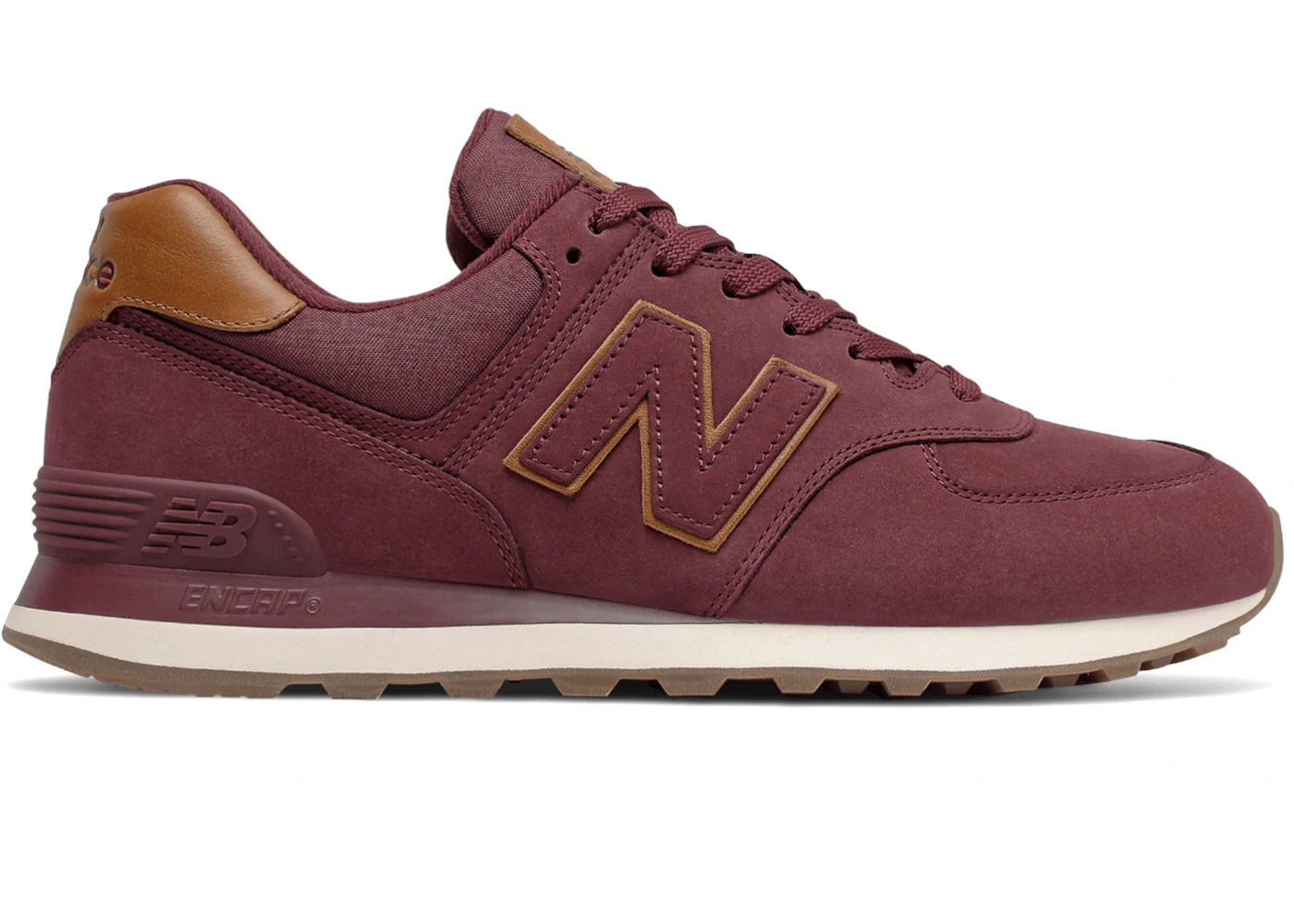 New Balance 574 Bordeaux Brown