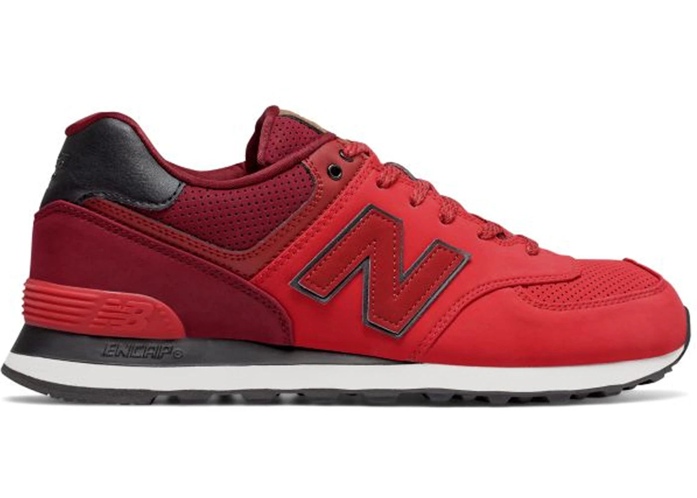 New Balance 574 Chinese Red Mercury