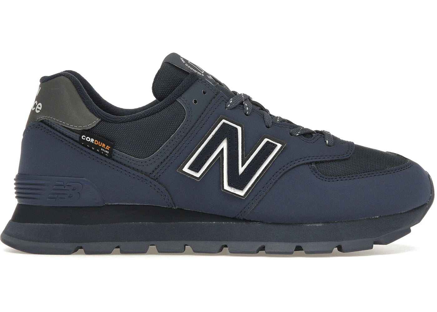 New Balance 574 Cordura Rugged Grey Black Navy