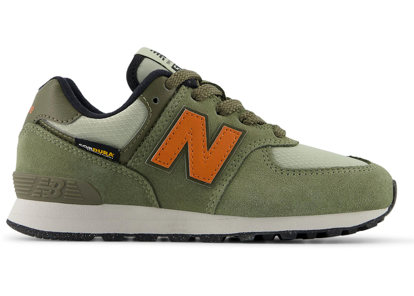 New Balance 574 Dark Olivine Infield Clay (PS)
