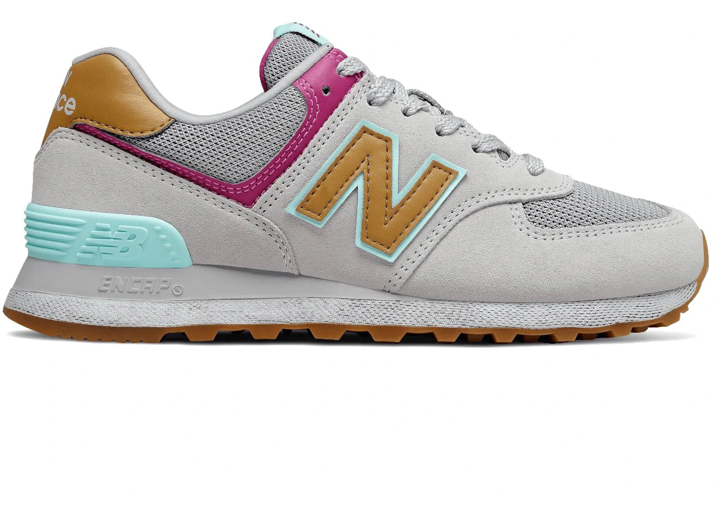 New Balance 574 Grey Multi (Women's)