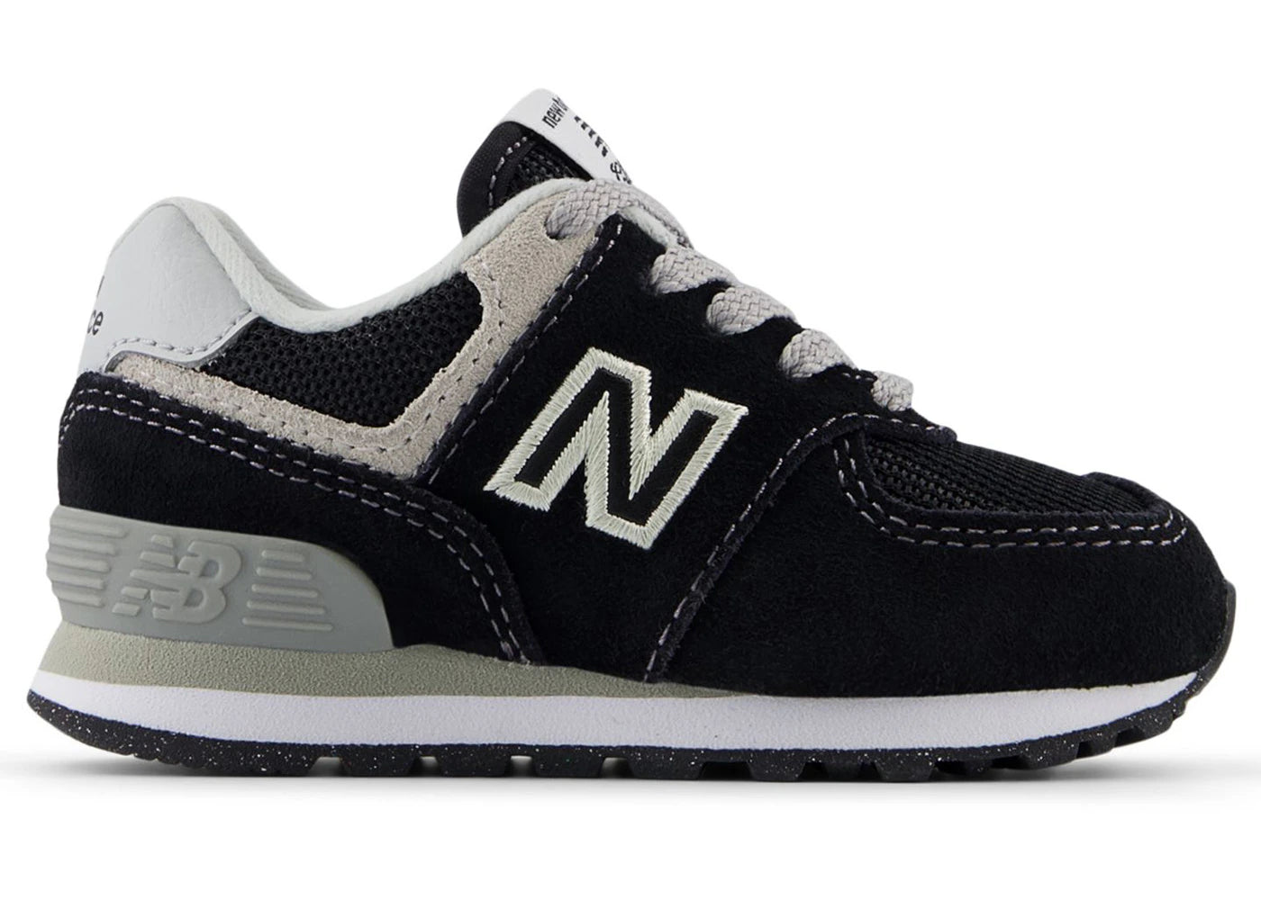 New Balance 574 Lace Black White (TD)