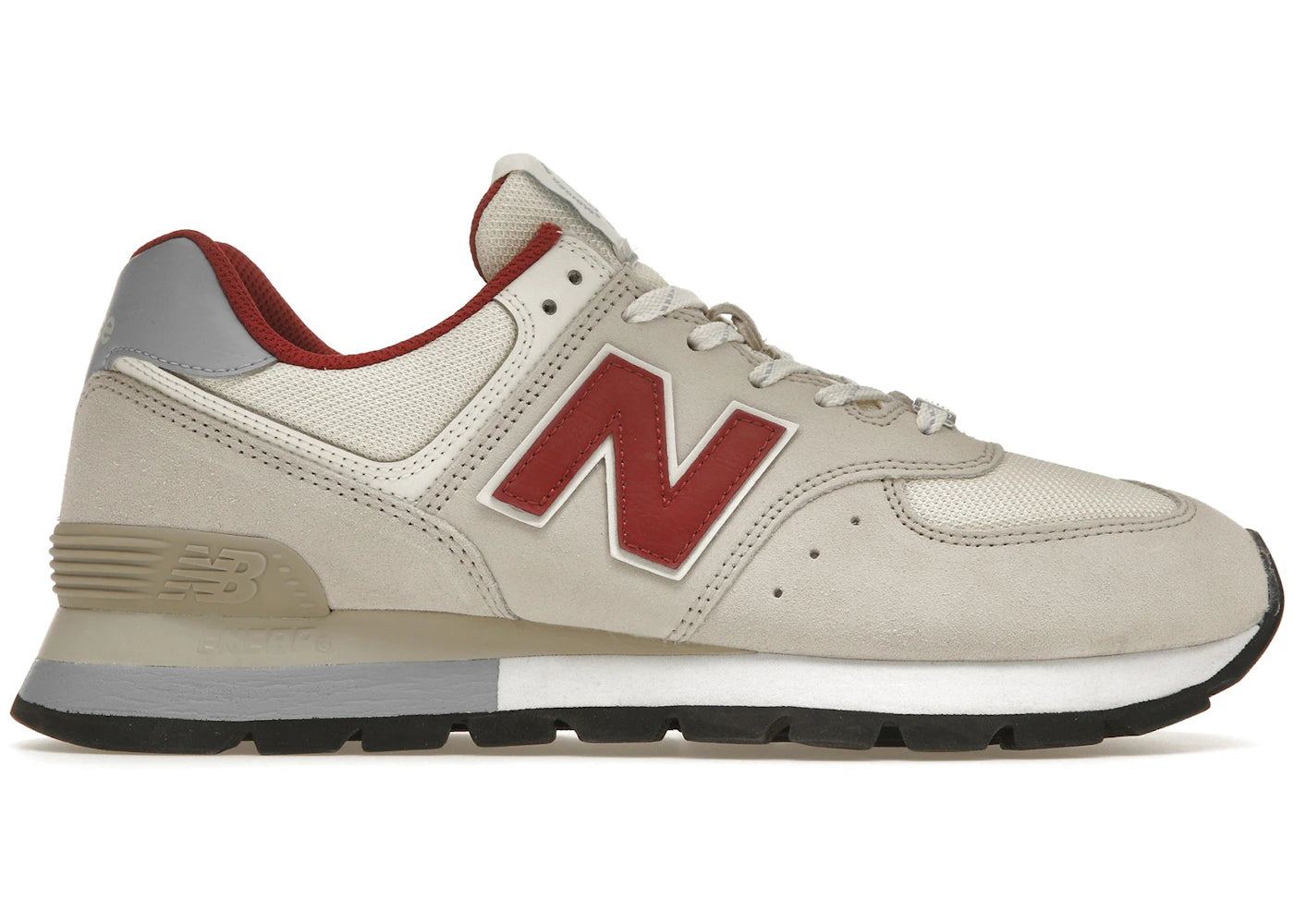 New Balance 574 Light Brown Red