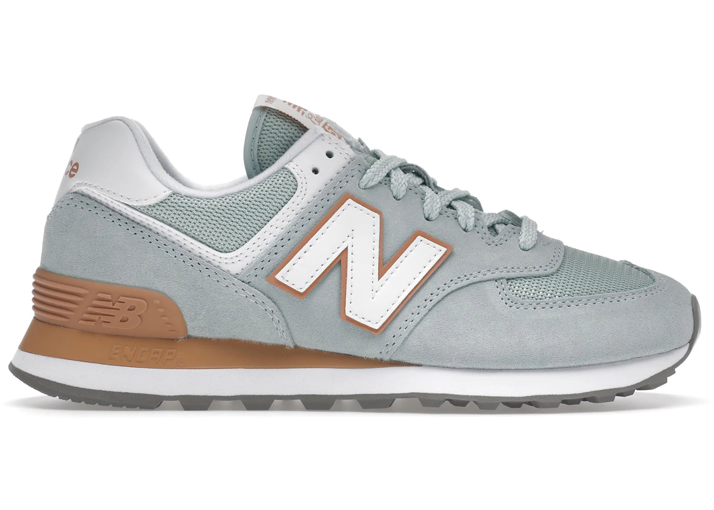 New Balance 574 Mint Orange (Women's)