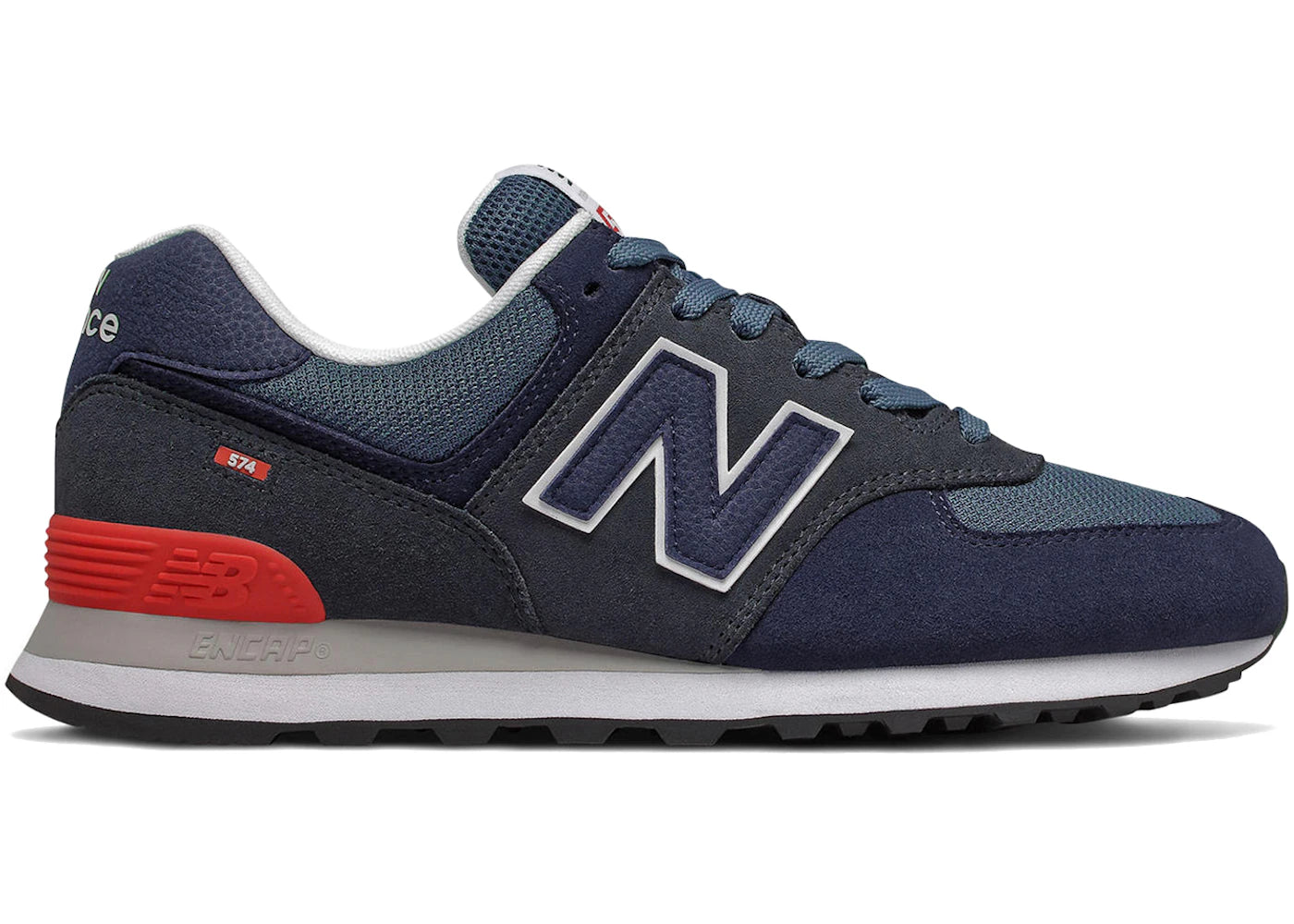 New Balance 574 Navy Black