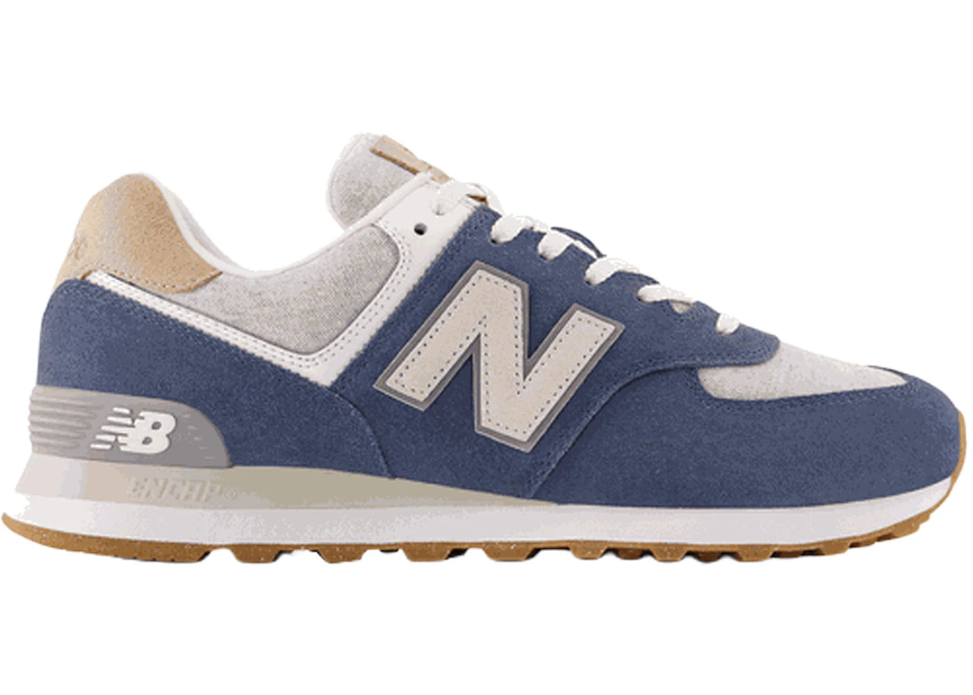 New Balance 574 Navy White Gum