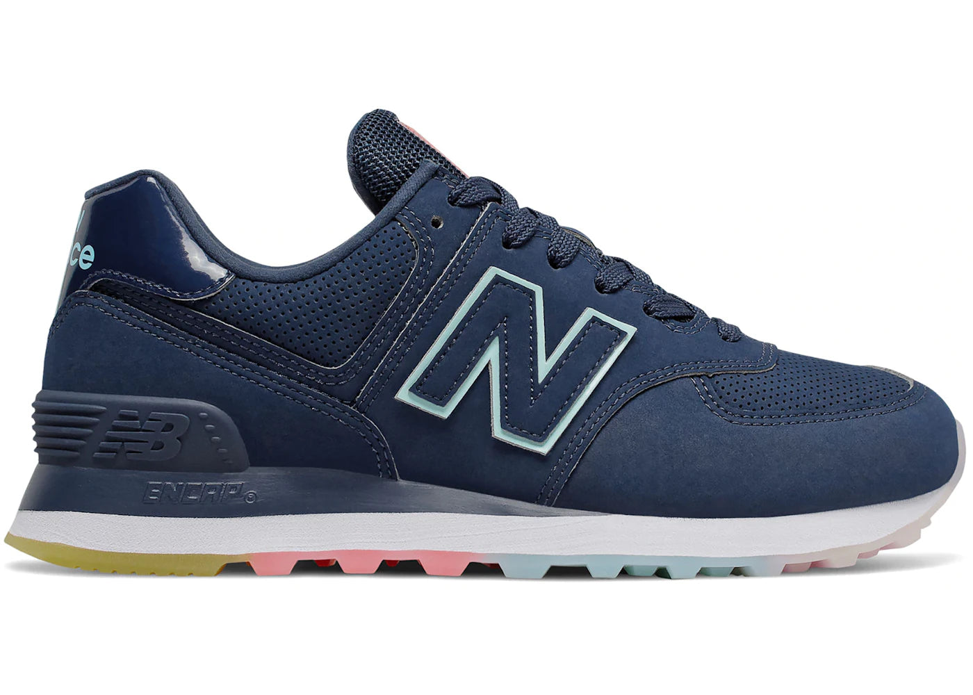 New Balance 574 Outer Glow Natural Indigo Bali Blue (Women's)