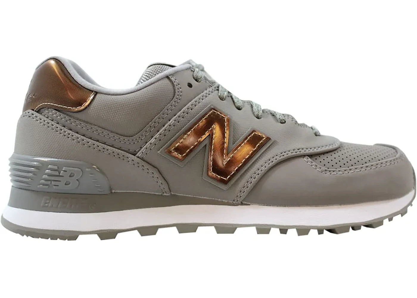 New Balance 574 Pennant Grey Bronze (Women's)