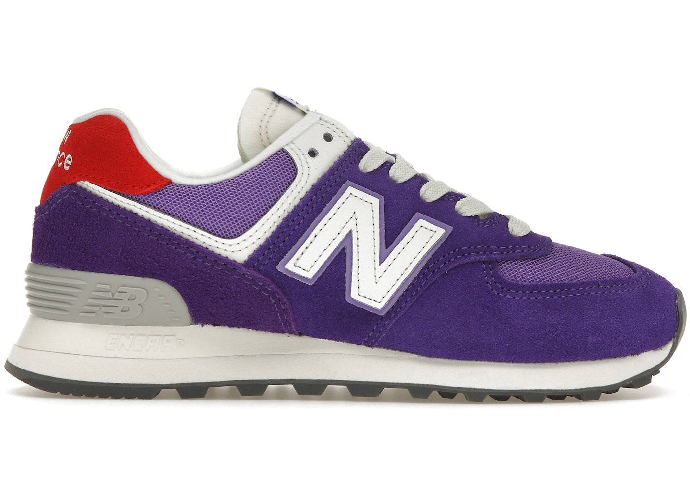 New Balance 574 Purple White Red (Women's)