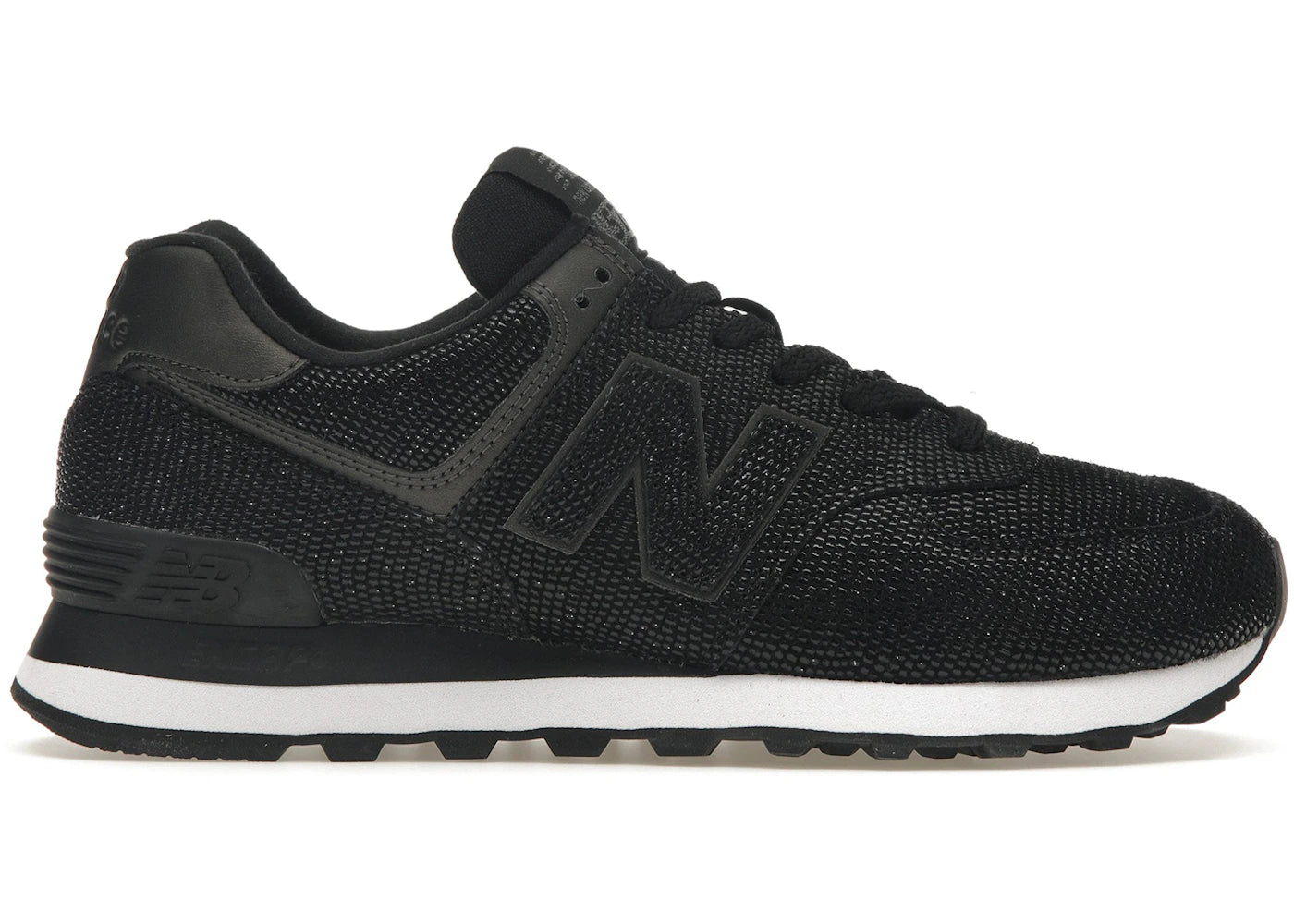 New Balance 574 Snakeskin Black (Women's)