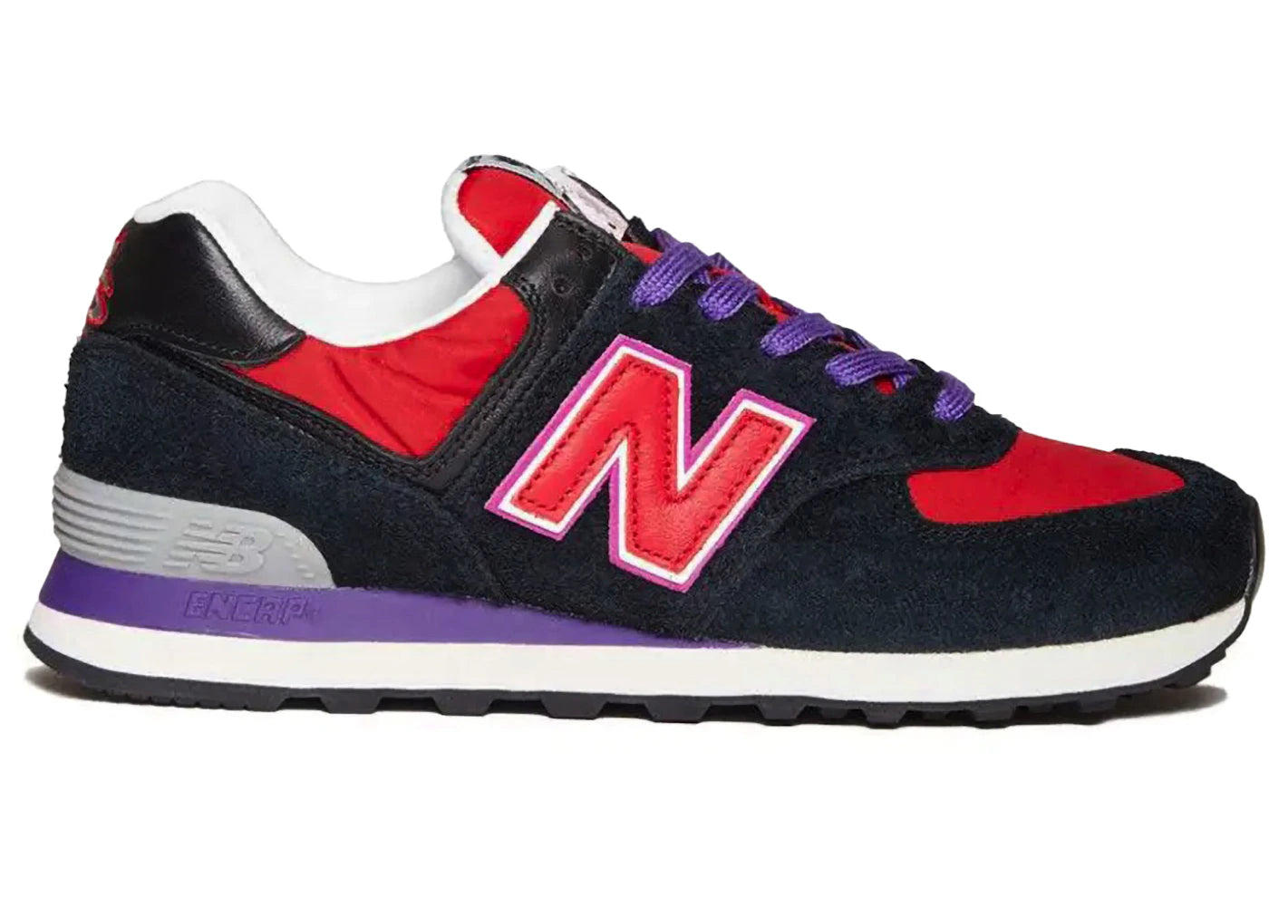 New Balance 574 Stray Rats Black Red