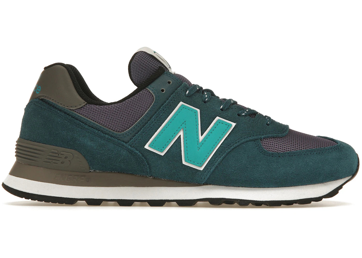 New Balance 574 Teal Purple