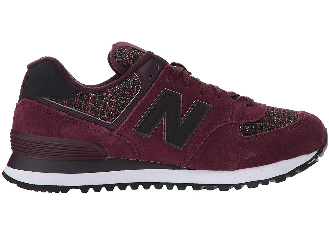 New Balance 574 Winter Nights Dark Red (Women's)