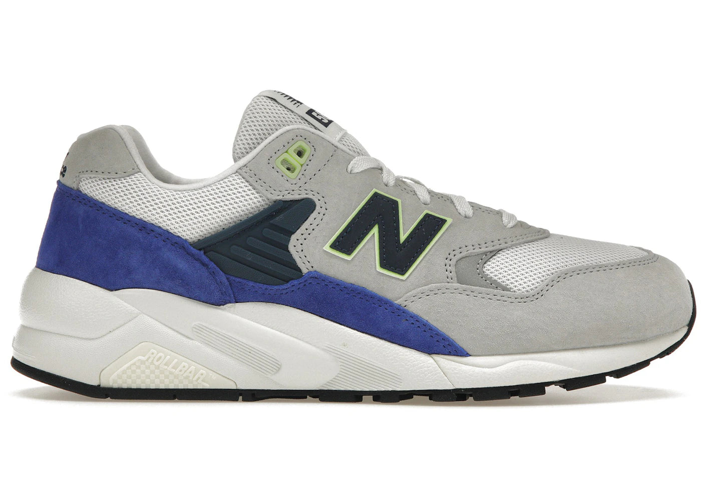 New Balance 580 Raincloud Marine Blue Lime Green