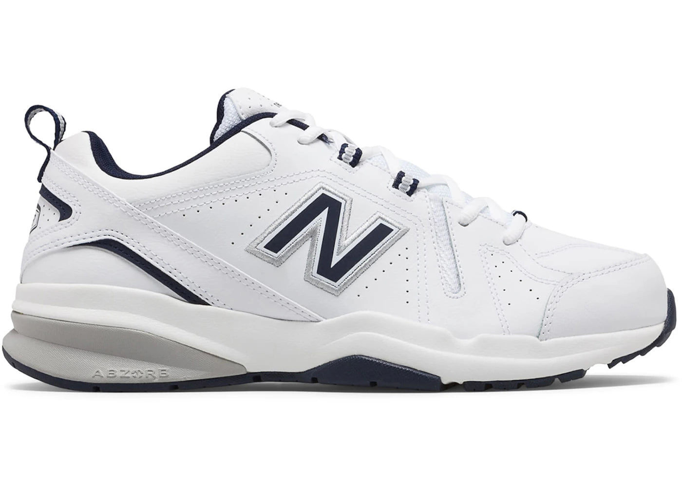 New Balance 608v5 White Navy