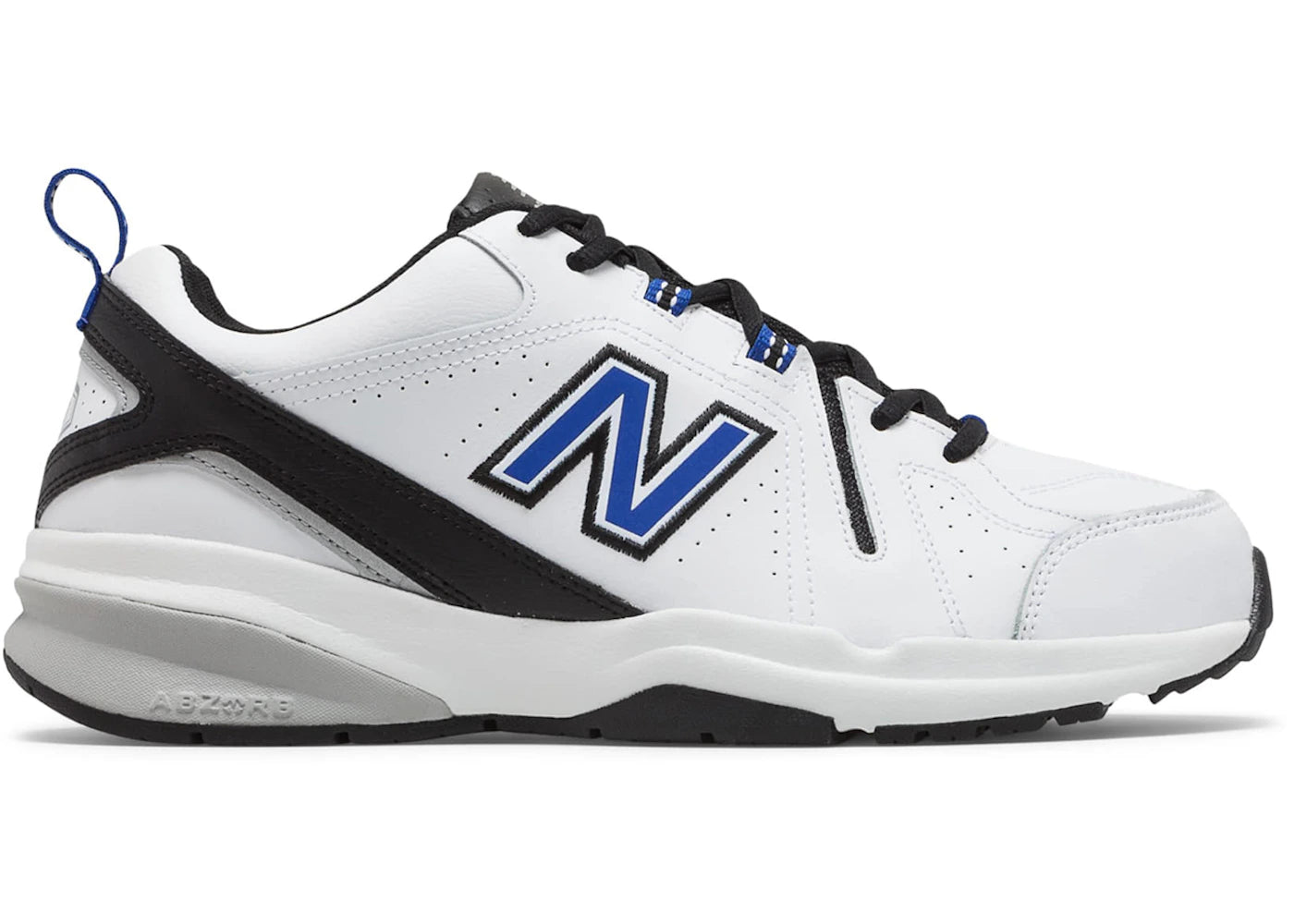 New Balance 608v5 White Team Royal Black