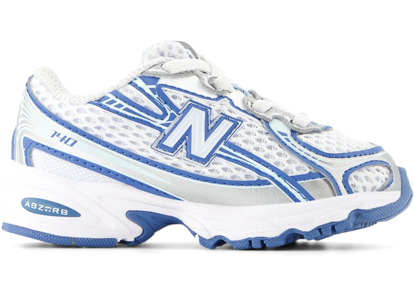 New Balance 740 Bungee Lace Ice Blue Sea Stone (TD)