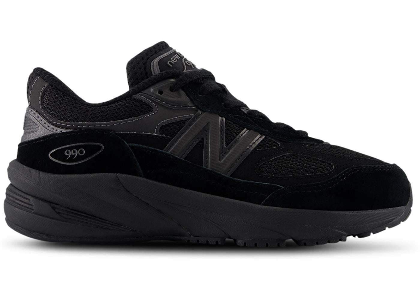 New Balance 990v6 Triple Black (GS)