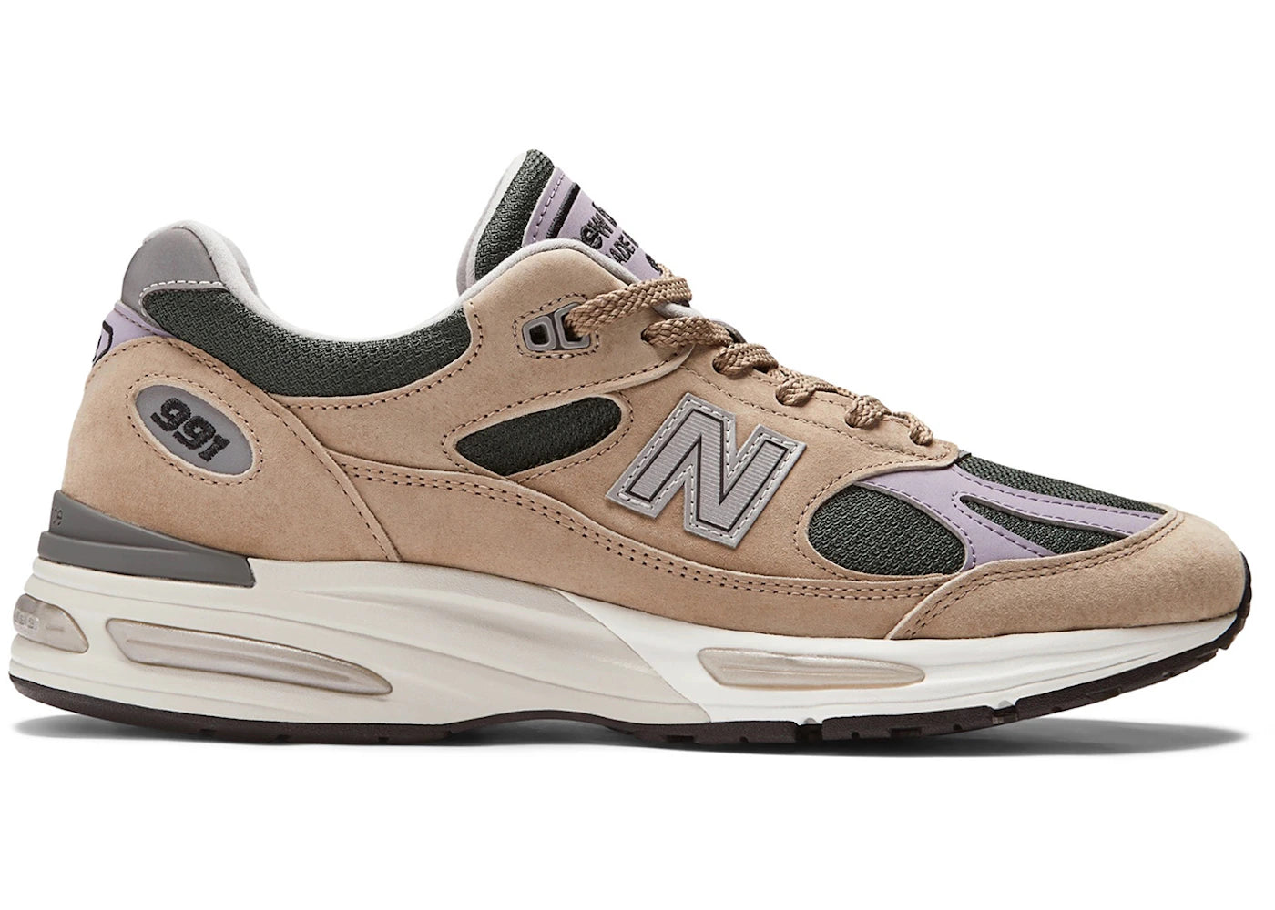 New Balance 991v2 MiUK Essentially Offbeat Pack Cement