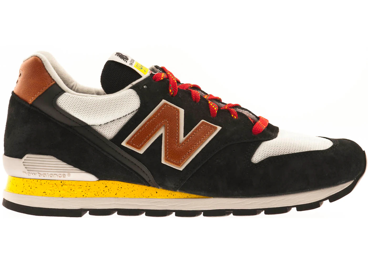 New Balance 996 Black Brown Yellow