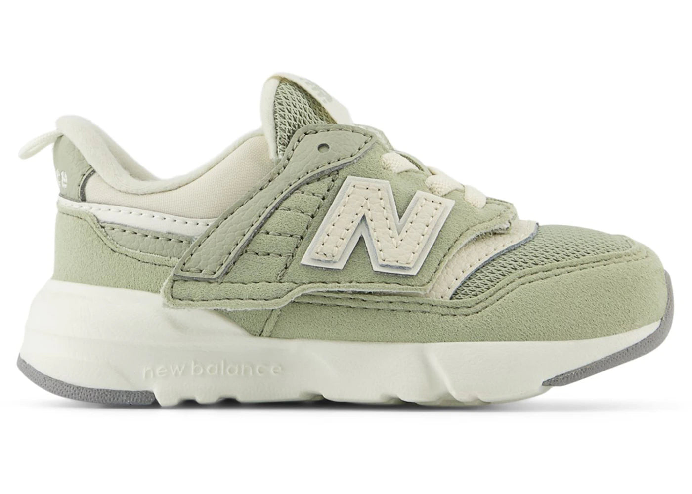 New Balance 997R Hook and Loop Olivine Linen (TD)