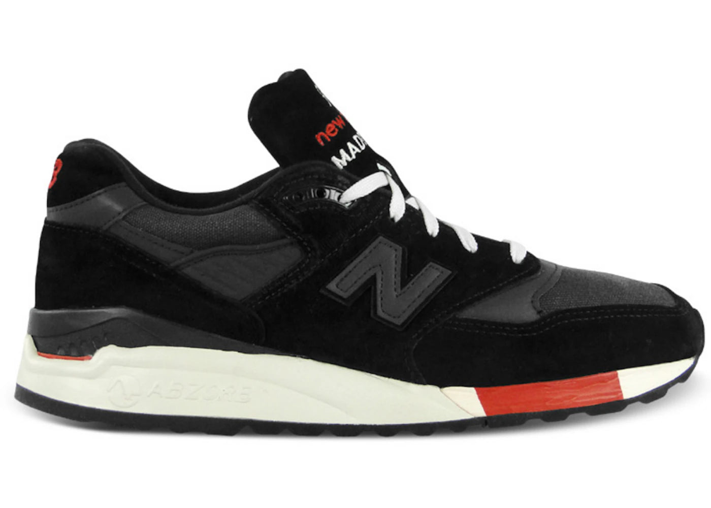 New Balance 998 Kithstrike Black Red