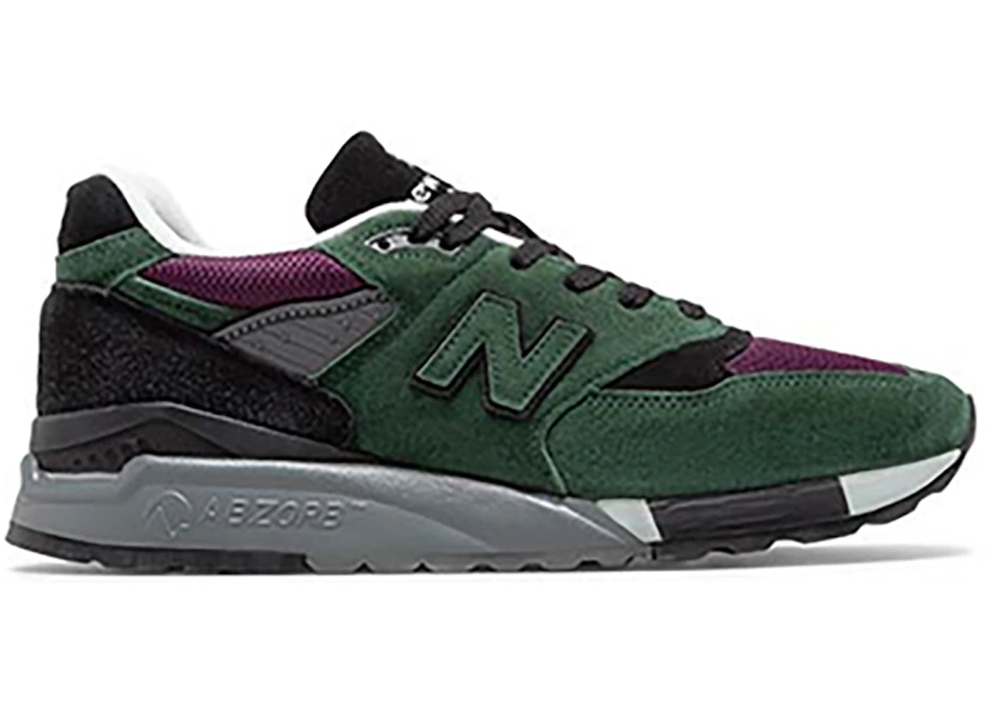 New Balance 998 Surplus Materials Green Purple