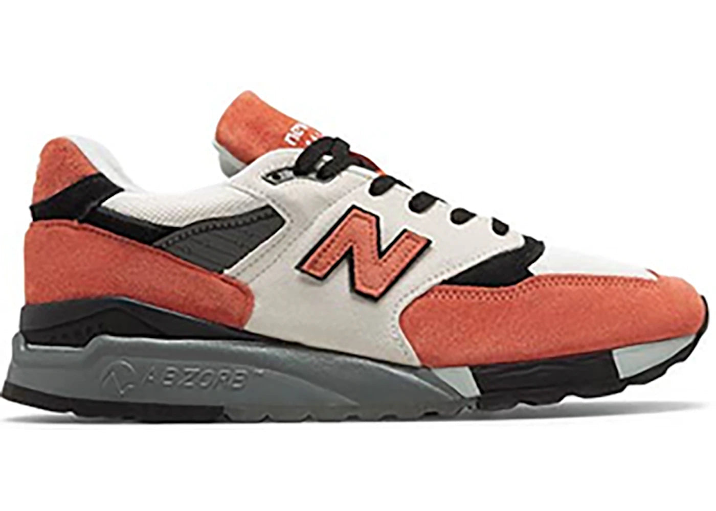 New Balance 998 Surplus Materials White Red