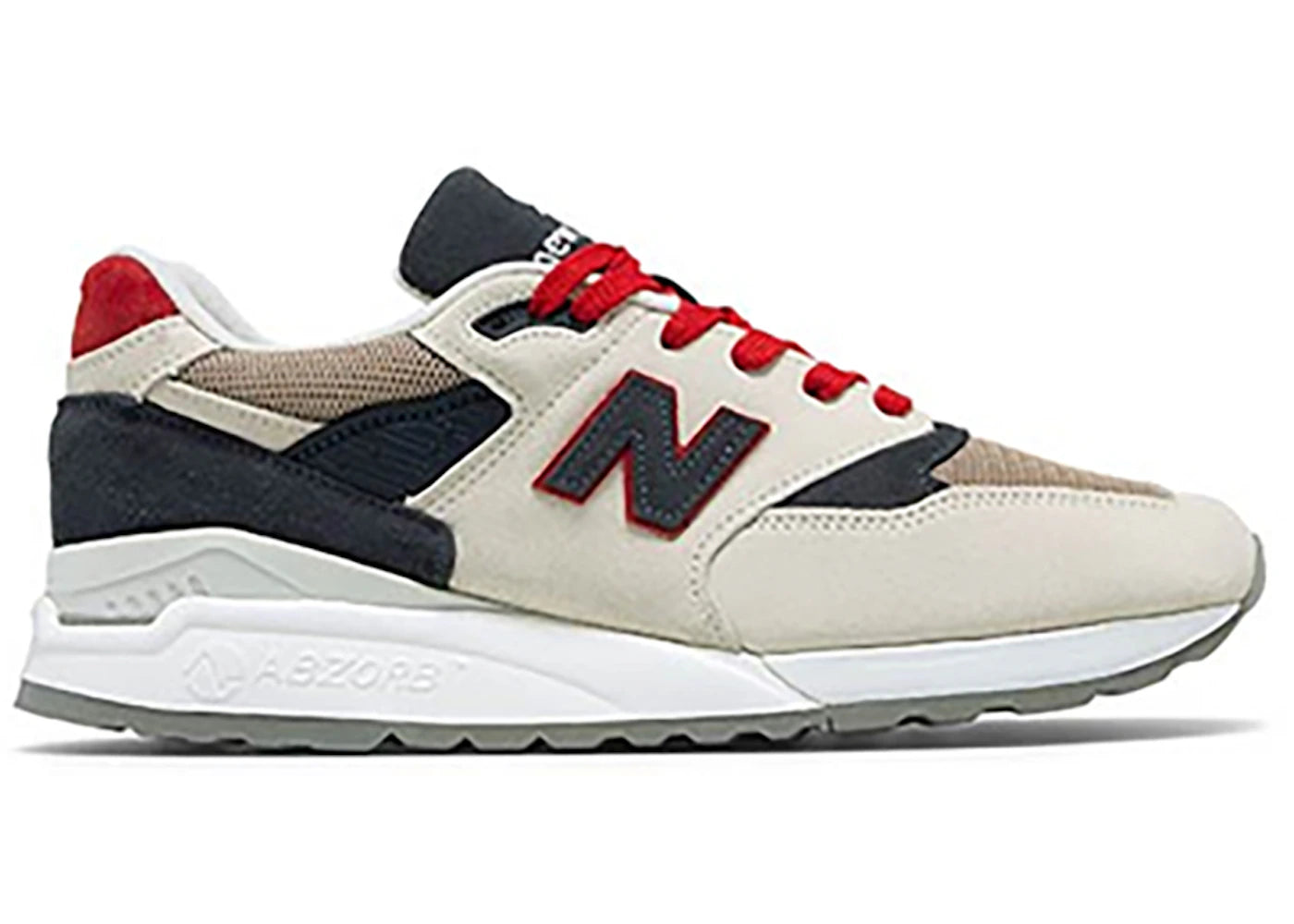 New Balance 998 Surplus Materials White