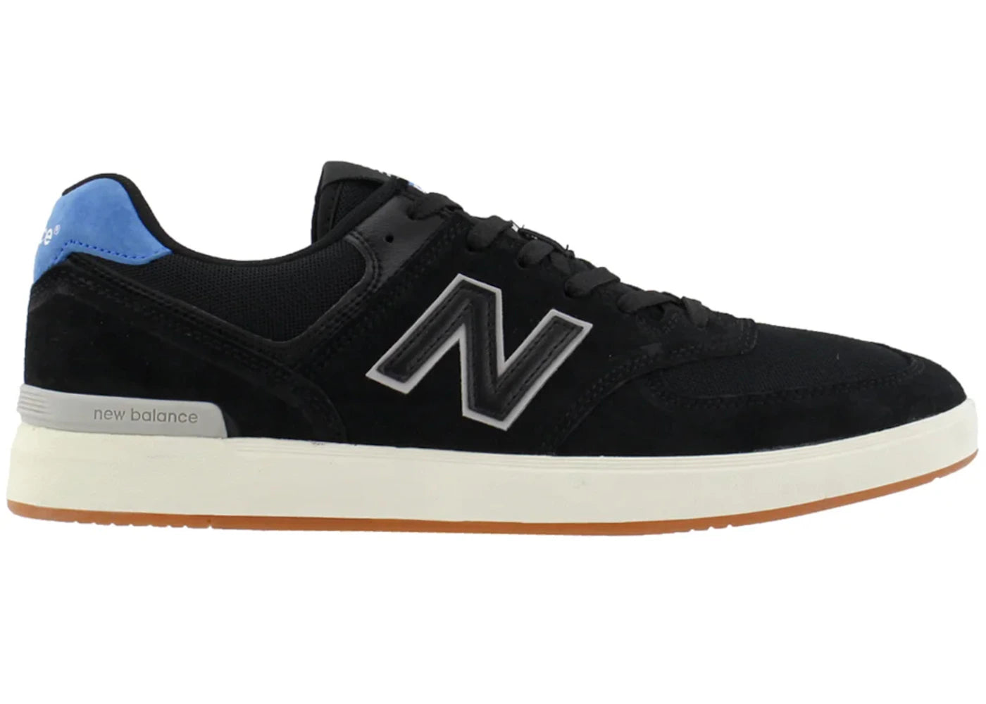 New Balance All Coasts 574 Black Royal Blue Gum