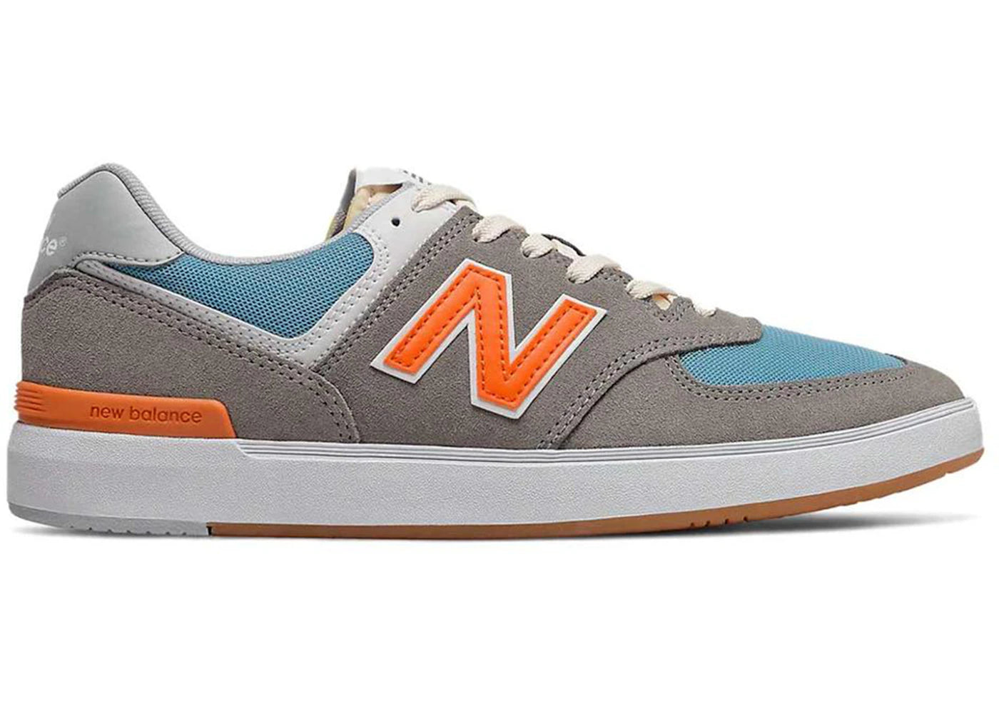 New Balance All Coasts 574 Grey Blue Orange