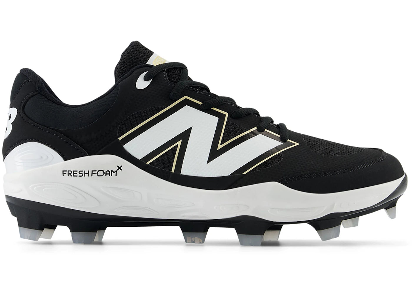 New Balance Fresh Foam 3000v7 Molded Black White Black Sole