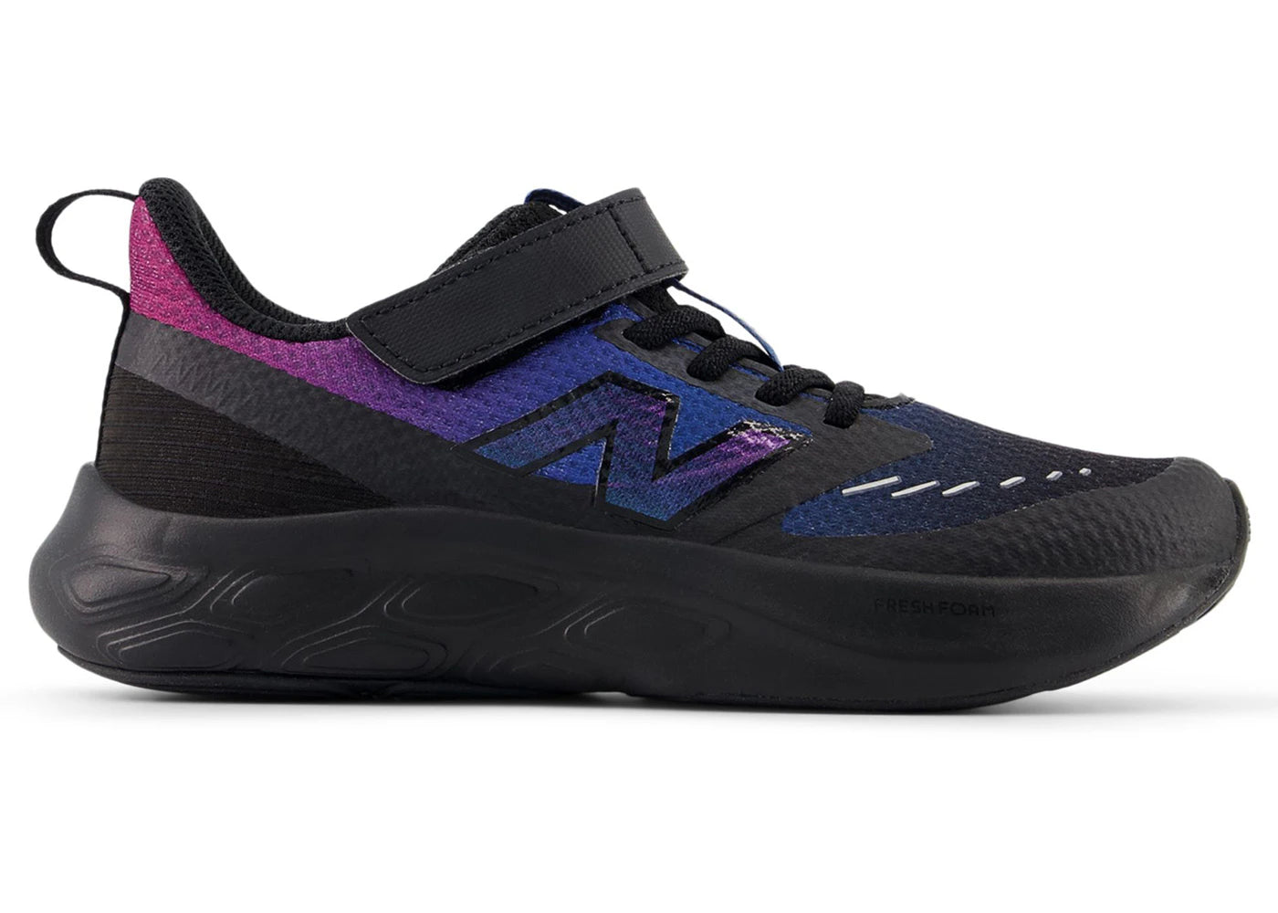 New Balance Fresh Foam 625 Bungee Lace Black Blue Agate (PS)