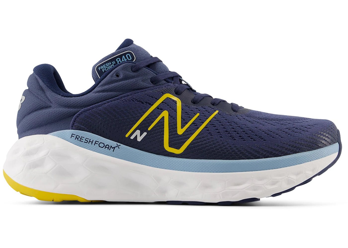 New Balance Fresh Foam 840v1 Vintage Indigo Ginger Lemon Chrome Blue