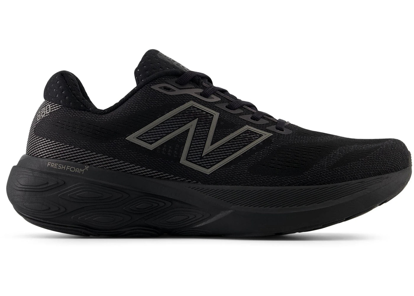 New Balance Fresh Foam 880v15 Black Black Metallic