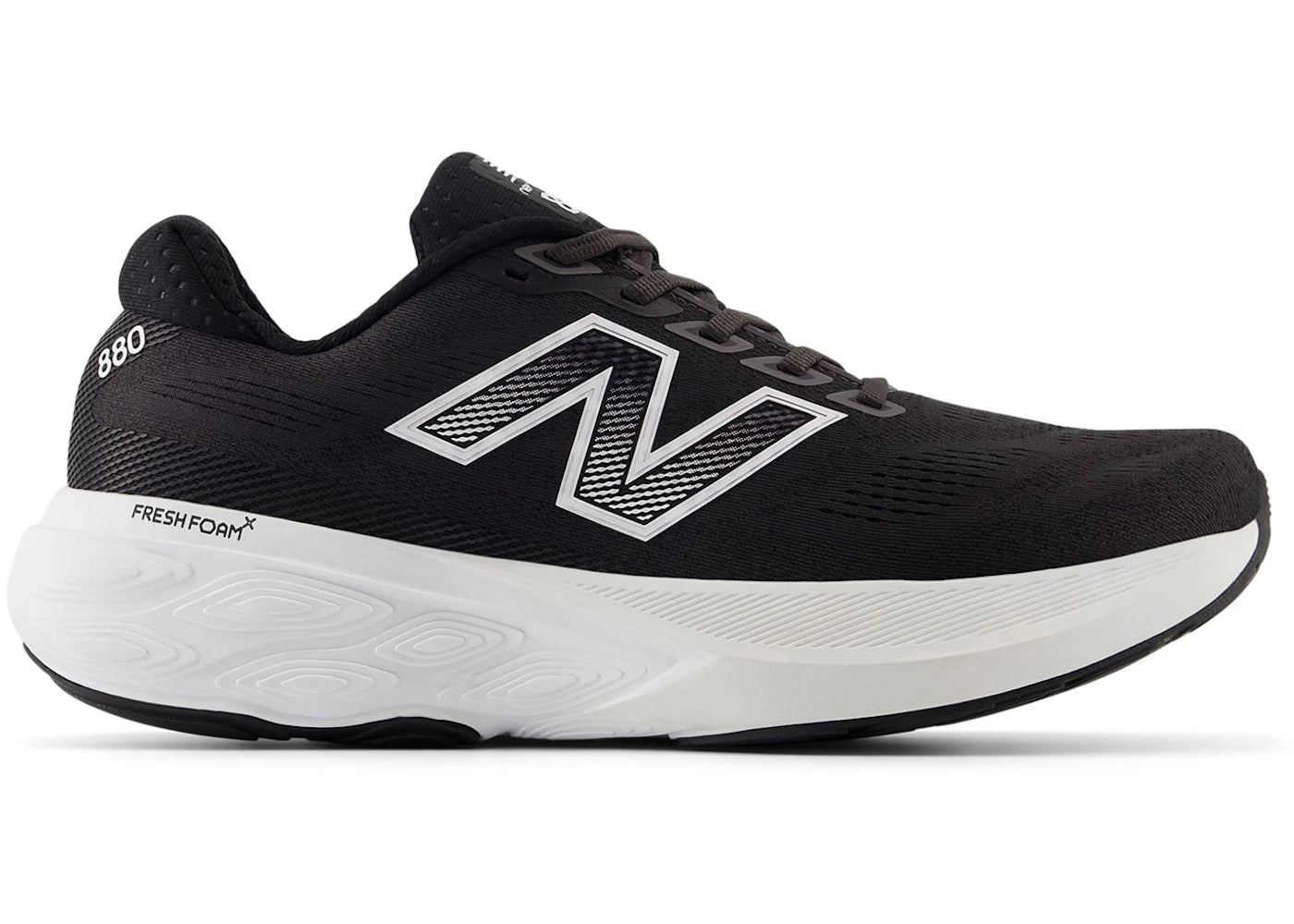 New Balance Fresh Foam 880v15 Black White Reflection