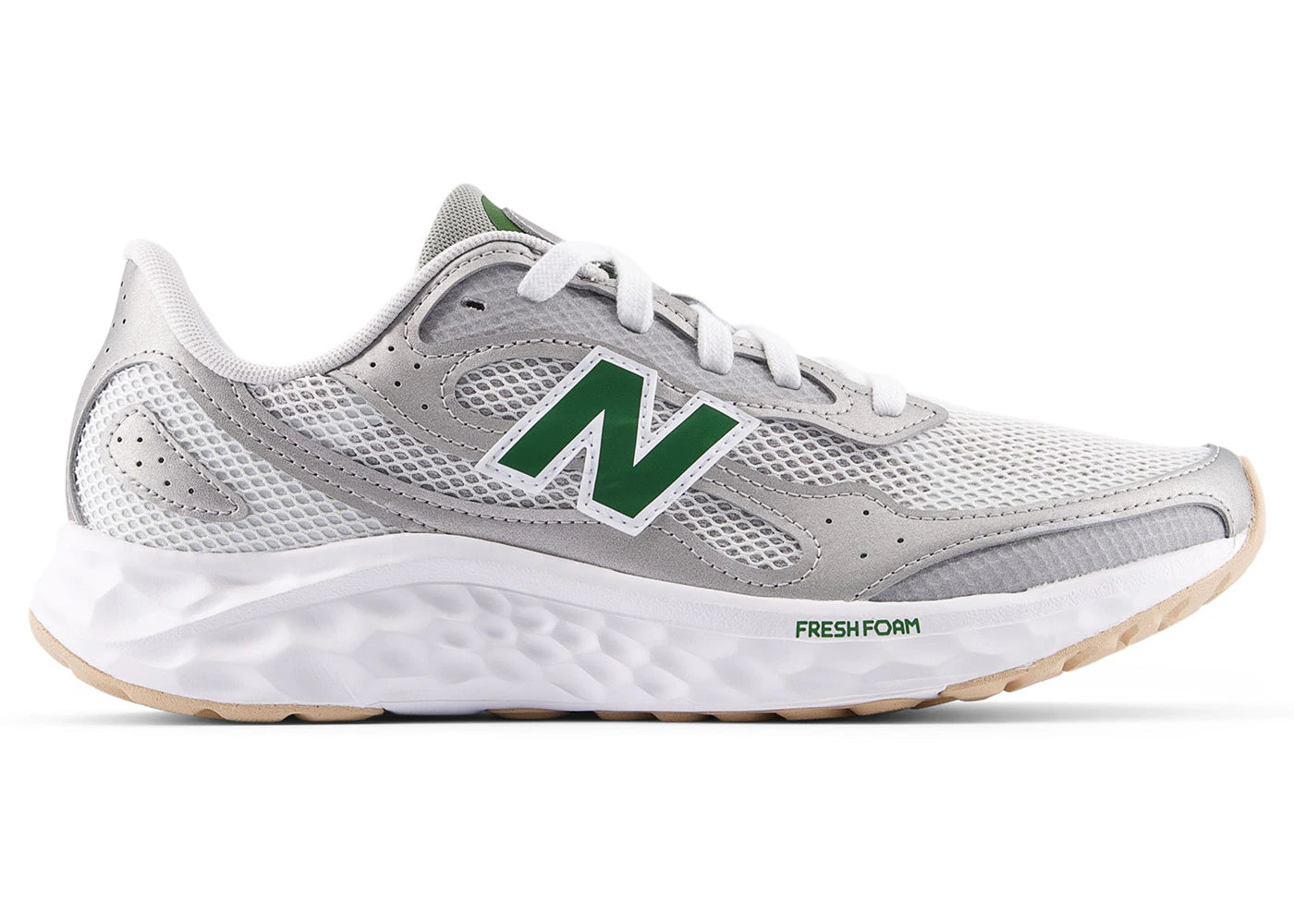 New Balance Fresh Foam Arishi v4 Tiralux Raincloud Silver Metalic Dark Alpine Green
