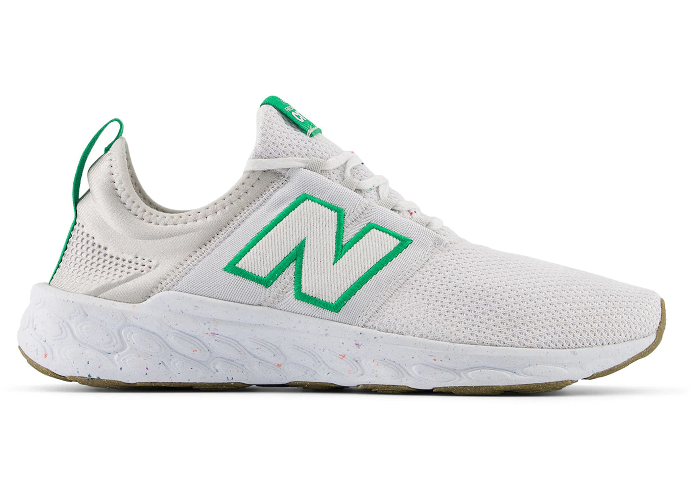 New Balance Fresh Foam X Cruz Artisan v3 White Kelly Green Grey Matter