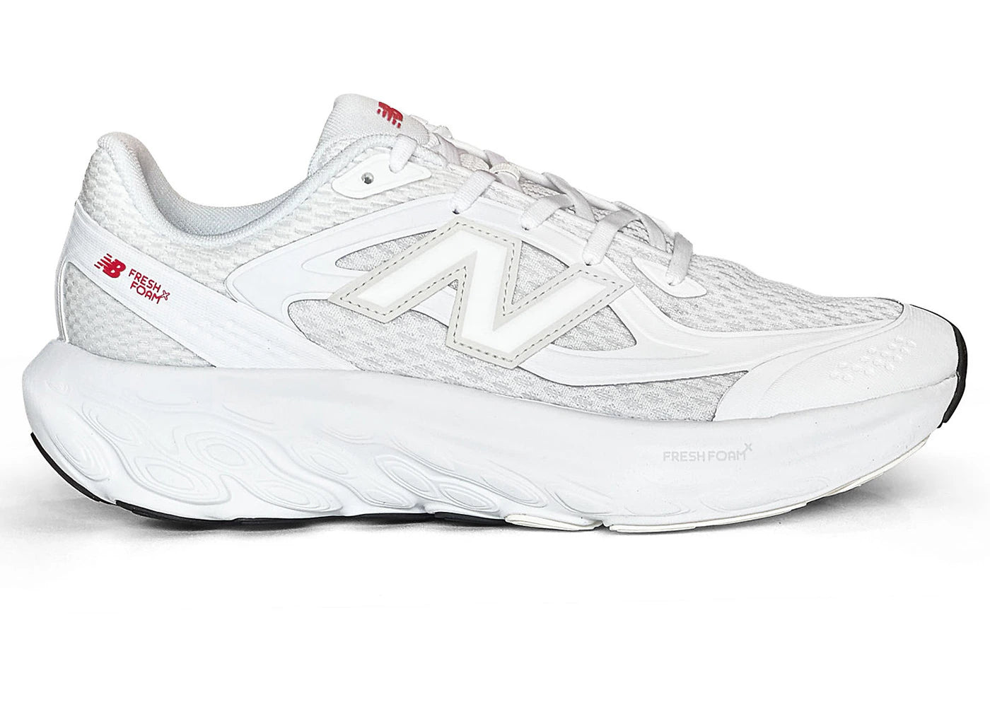 New Balance Fresh Foam Trainer White Sea Salt Red