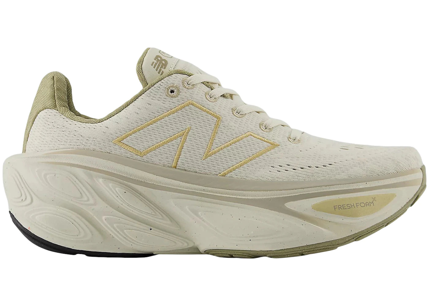 New Balance Fresh Foam X More v5 Linen Stoneware Gold Metallic (Women's)